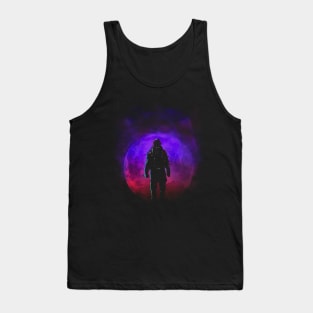 Interstellar Exploration (Astronaut in Space) Tank Top